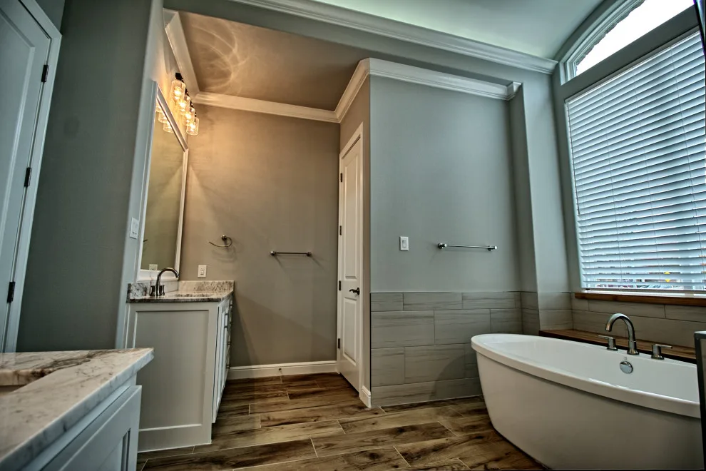 Transitional Interior in a Cottage/Craftsman Style by Oakmark Signature Homes - Photo 25