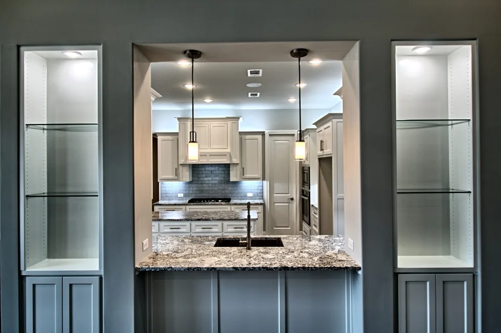 Transitional Interior in a Cottage/Craftsman Style by Oakmark Signature Homes - Photo 24