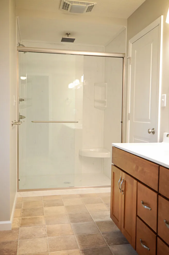 Tailored Artisan, Spacious Main Shower by Cornerstone Builders Of Terre Haute, Inc. - Photo 36