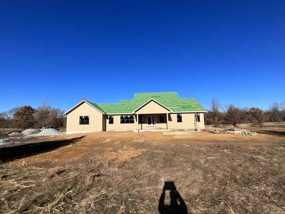 Custom Farmhouse Construction on 40 Acres | Ongoing by Top Shelf Home Builders - Photo 3