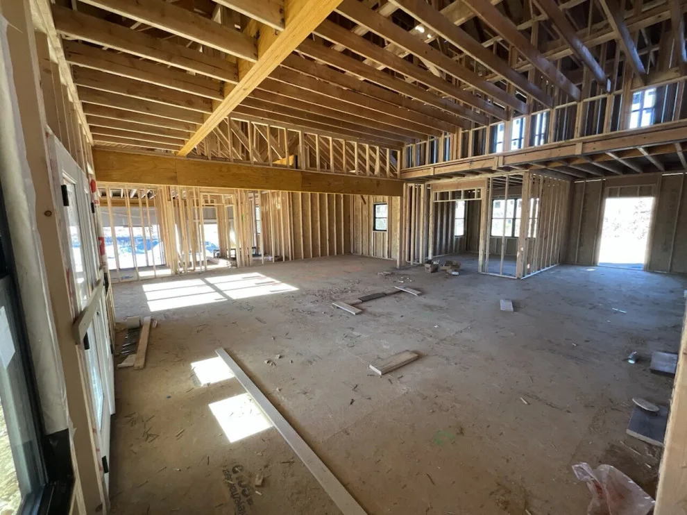 Custom Farmhouse Construction on 40 Acres | Ongoing by Top Shelf Home Builders - Photo 7