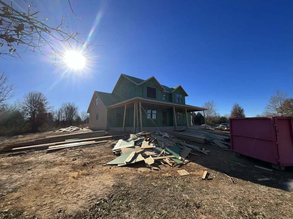Custom Farmhouse Construction on 40 Acres | Ongoing by Top Shelf Home Builders - Photo 10