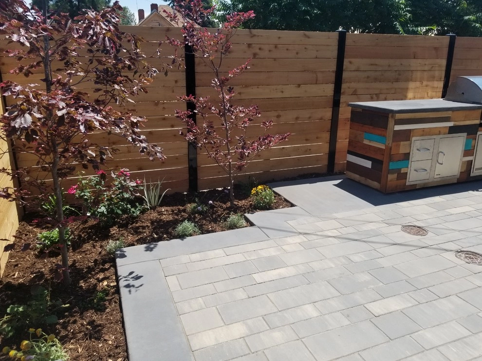 Modern Custom Fences by Bloom Concrete & Landscape Design - Photo 6