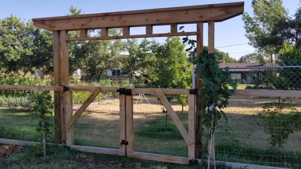 Rustic Custom Fences by Bloom Concrete & Landscape Design - Photo 3