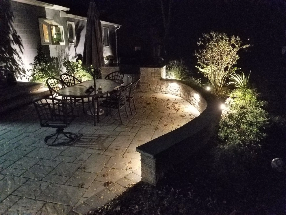 Paver patio with builtin BBQ by Z.O. Landscaping - Photo 12