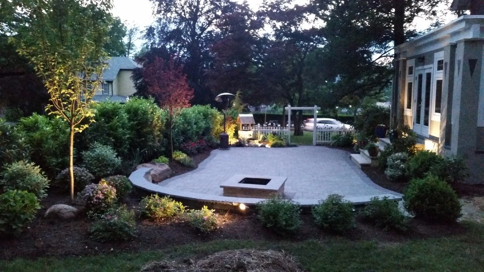 Maplewood expanded side patio with water feature by Z.O. Landscaping - Photo 7