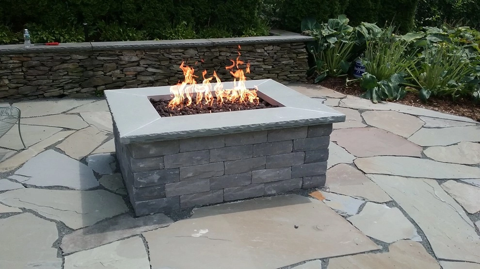 West Caldwell fire pit by Z.O. Landscaping - Photo 2