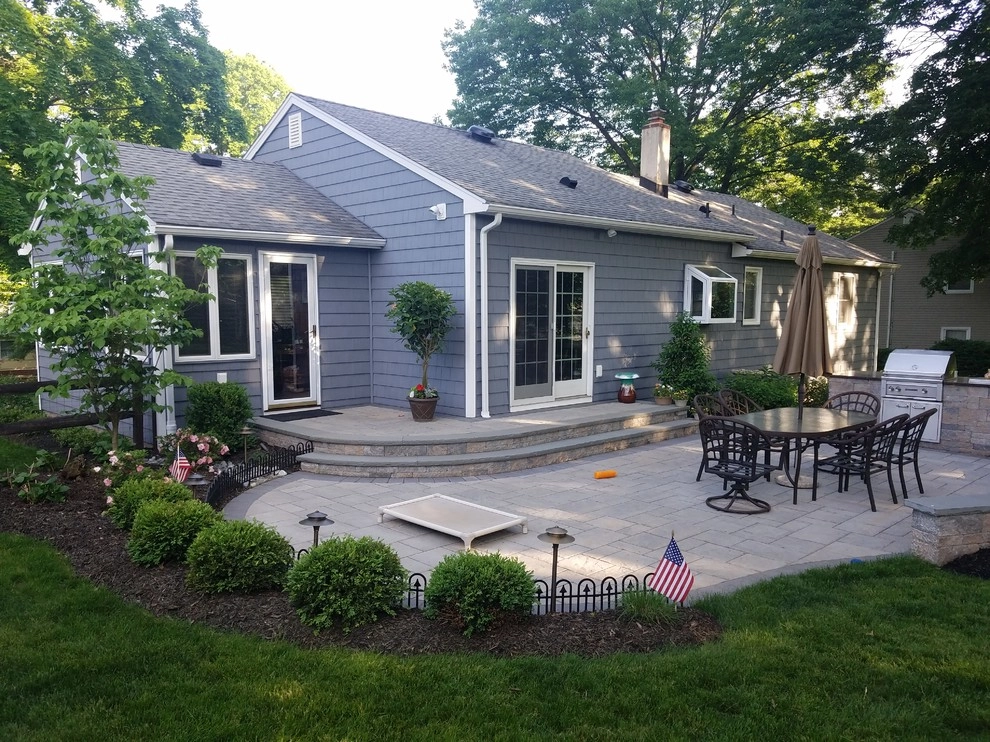 Paver patio with builtin BBQ by Z.O. Landscaping - Photo 10