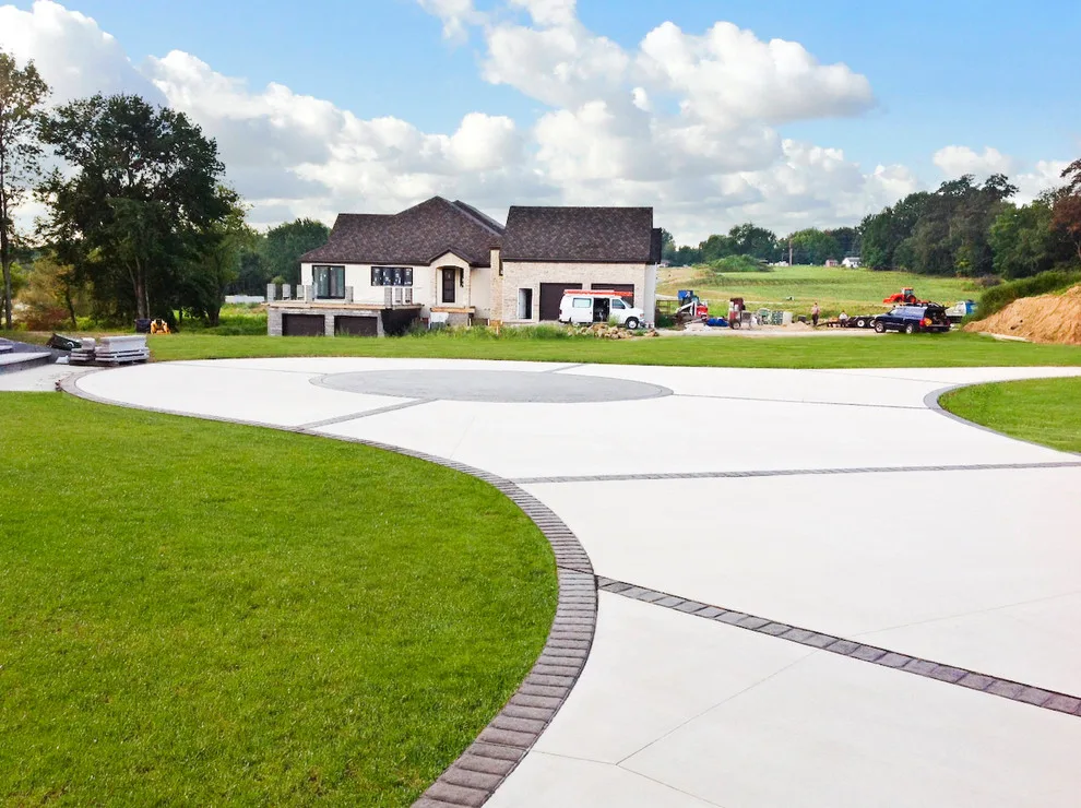 Bespoke Stamped Concrete - North Lima, OH by Master Plan Builders & Master Plan Design - Photo 4