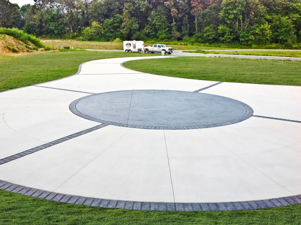 Bespoke Stamped Concrete - North Lima, OH by Master Plan Builders & Master Plan Design - Photo 2