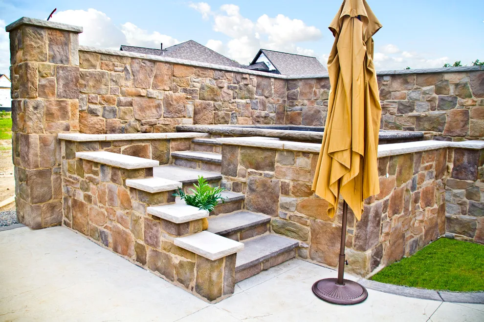 Bespoke Stamped Concrete - North Lima, OH by Master Plan Builders & Master Plan Design - Photo 5