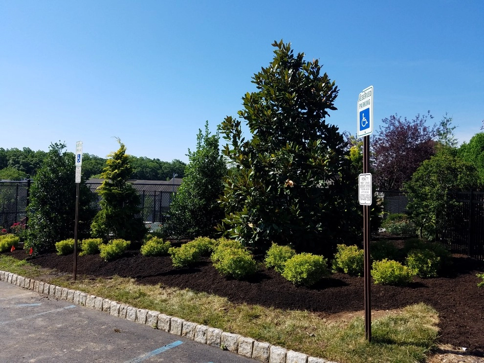 Tennis court landscape design by Z.O. Landscaping - Photo 12