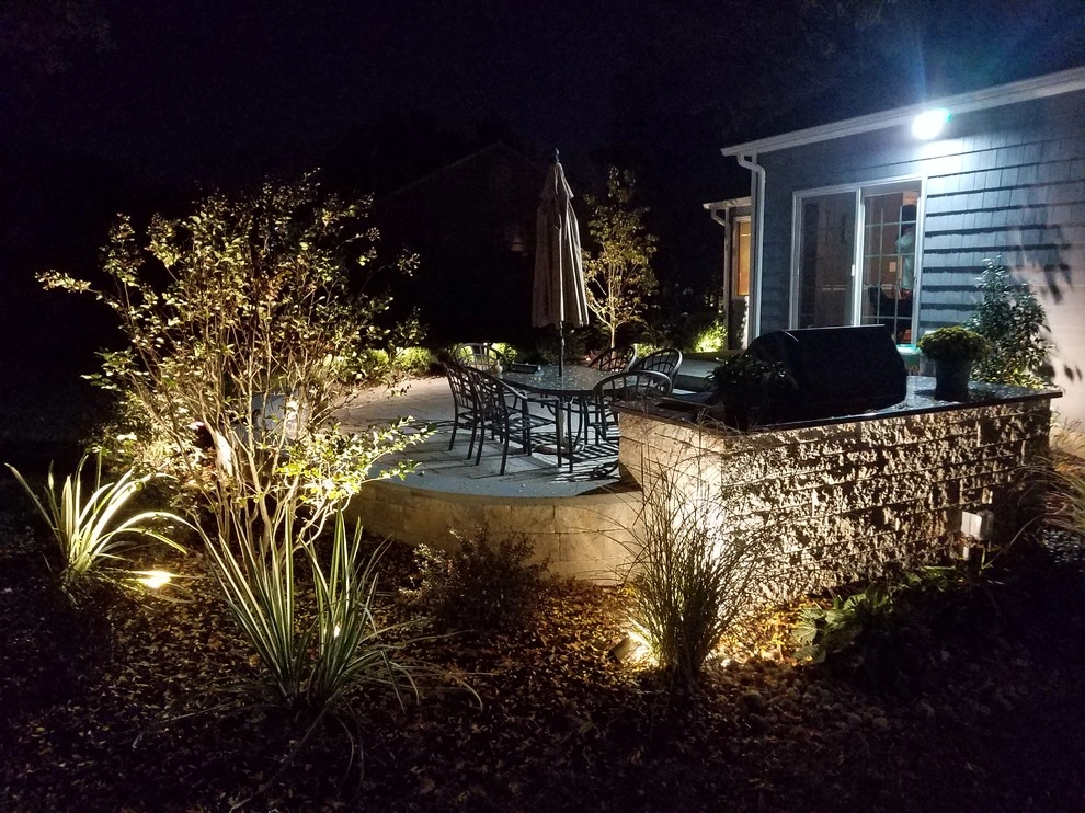 Paver patio with builtin BBQ by Z.O. Landscaping - Photo 15