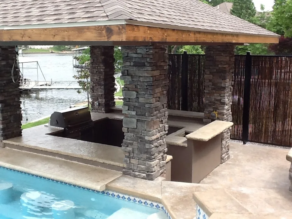 Ewing Swimming Pool and Outdoor Cooking Area by Allison Technical Contract Services Inc - Photo 3