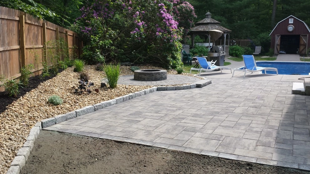 Hingham patio and landscape install project. by 1-877-lawn-crew - Photo 4