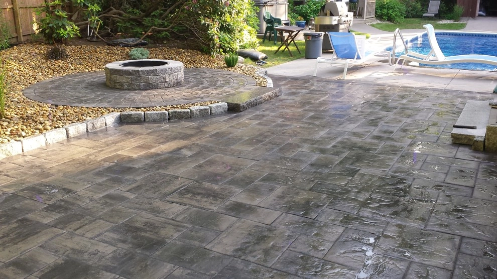 Hingham patio and landscape install project. by 1-877-lawn-crew - Photo 10