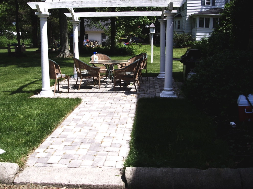 Weymouth patio, pergola, and walkway by 1-877-lawn-crew - Photo 3