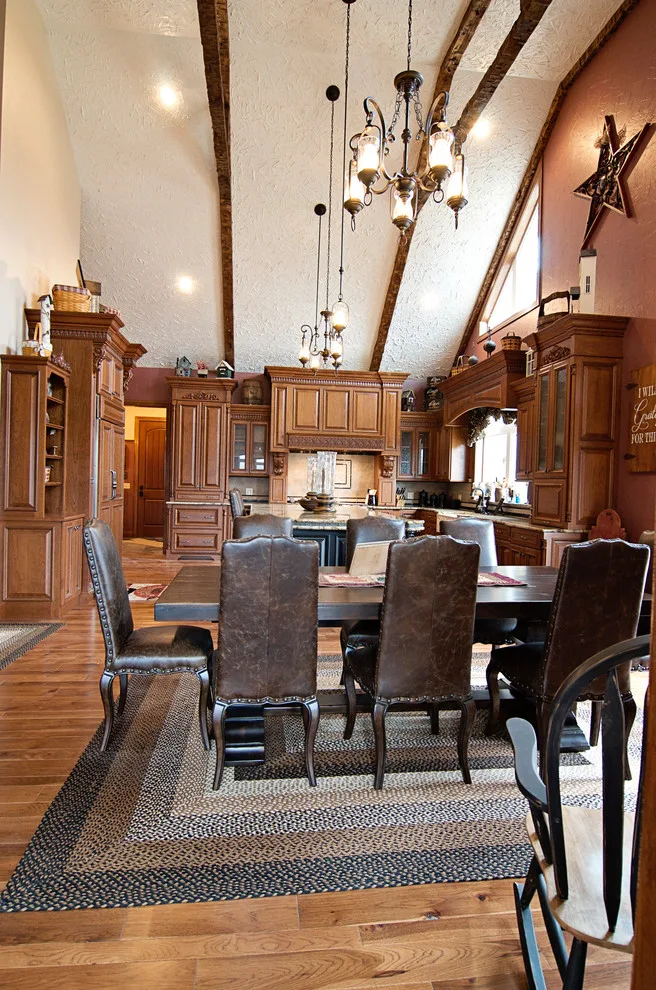 Elegant bespoke kitchen by Cornerstone Builders Of Terre Haute, Inc. - Photo 53