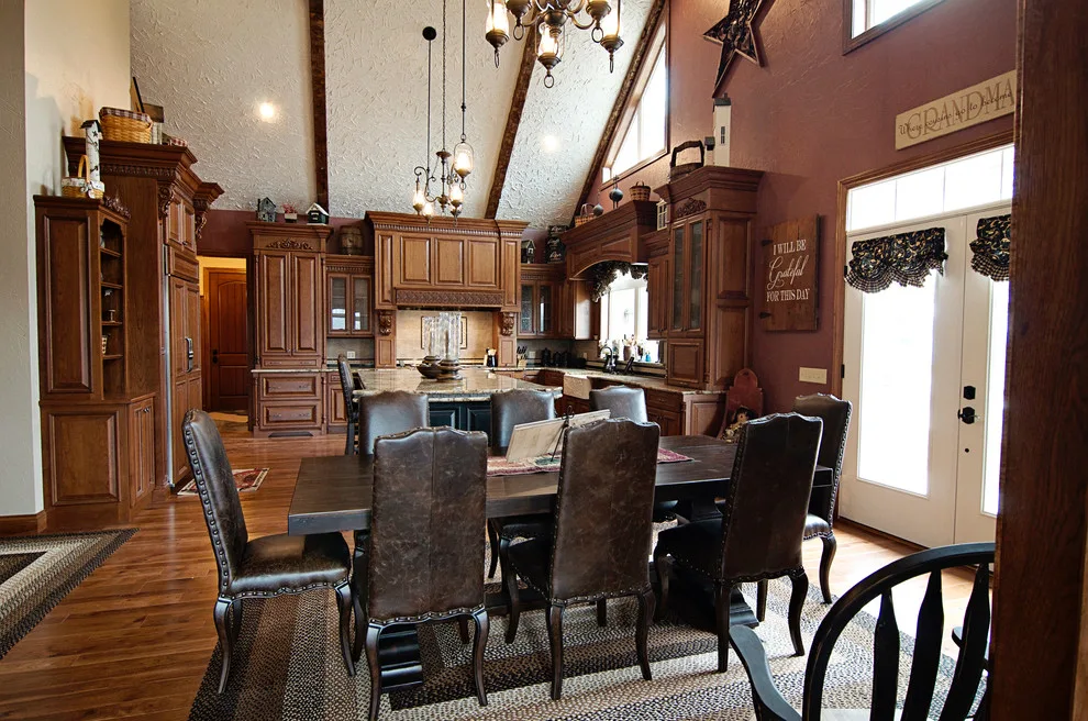 Elegant bespoke kitchen by Cornerstone Builders Of Terre Haute, Inc. - Photo 87