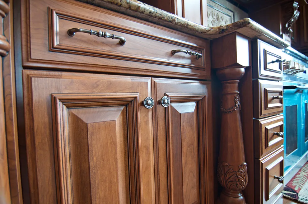 Elegant bespoke kitchen by Cornerstone Builders Of Terre Haute, Inc. - Photo 7