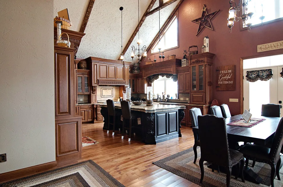 Elegant bespoke kitchen by Cornerstone Builders Of Terre Haute, Inc. - Photo 10