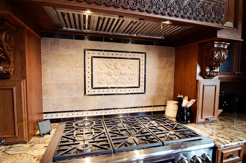 Elegant bespoke kitchen by Cornerstone Builders Of Terre Haute, Inc. - Photo 18