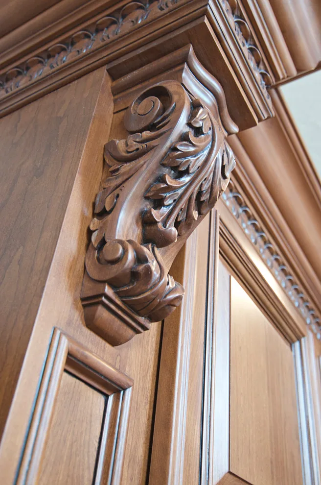 Elegant bespoke kitchen by Cornerstone Builders Of Terre Haute, Inc. - Photo 32