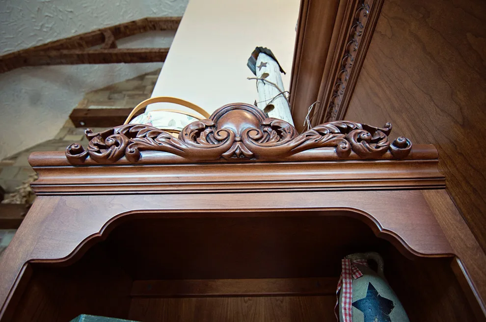 Elegant bespoke kitchen by Cornerstone Builders Of Terre Haute, Inc. - Photo 29