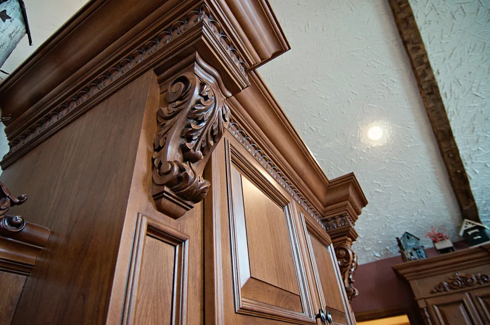 Elegant bespoke kitchen by Cornerstone Builders Of Terre Haute, Inc. - Photo 8