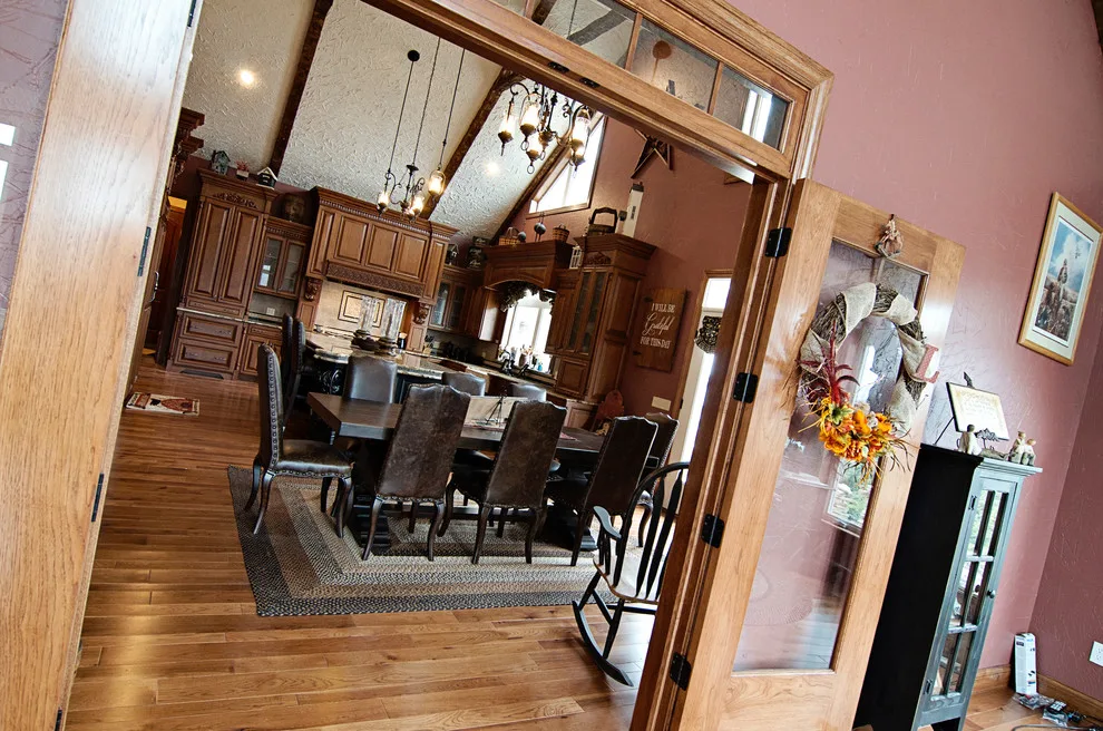 Elegant bespoke kitchen by Cornerstone Builders Of Terre Haute, Inc. - Photo 30