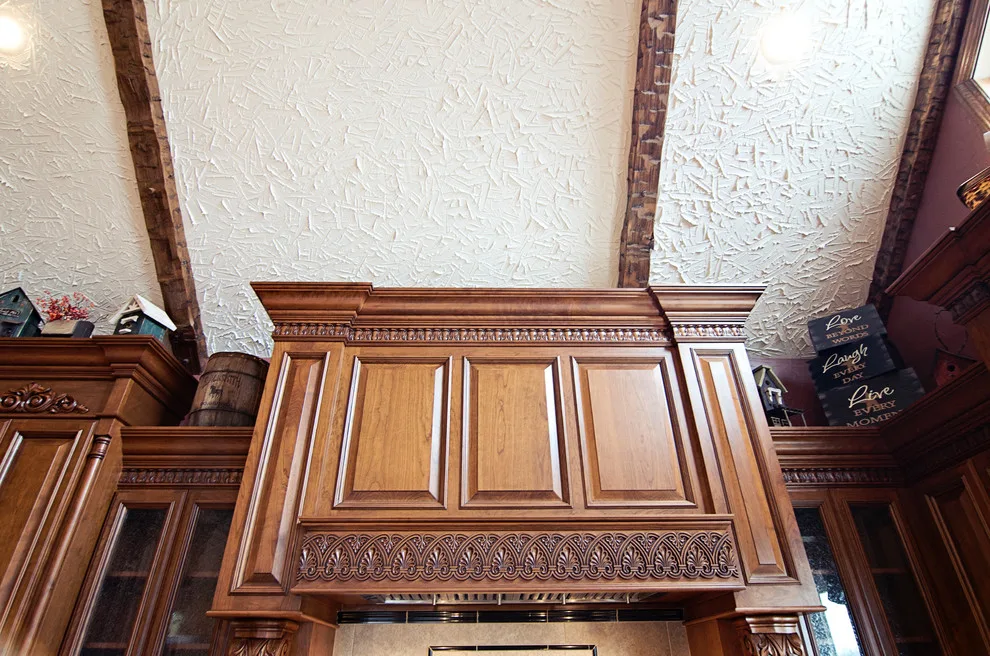 Elegant bespoke kitchen by Cornerstone Builders Of Terre Haute, Inc. - Photo 9