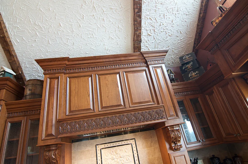 Elegant bespoke kitchen by Cornerstone Builders Of Terre Haute, Inc. - Photo 61