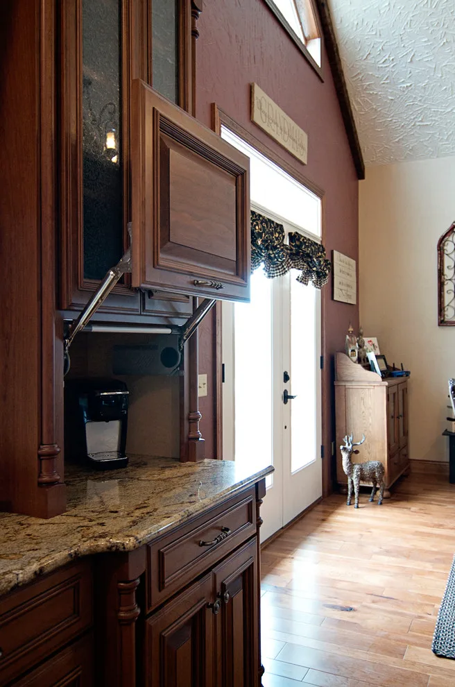Elegant bespoke kitchen by Cornerstone Builders Of Terre Haute, Inc. - Photo 43