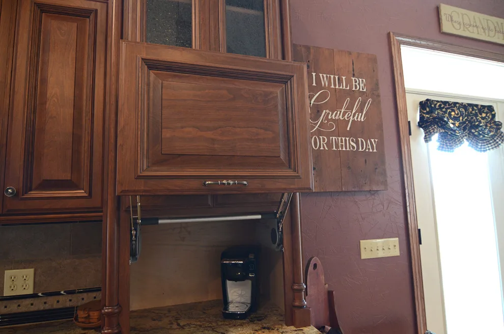 Elegant bespoke kitchen by Cornerstone Builders Of Terre Haute, Inc. - Photo 56