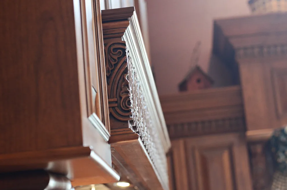 Elegant bespoke kitchen by Cornerstone Builders Of Terre Haute, Inc. - Photo 64