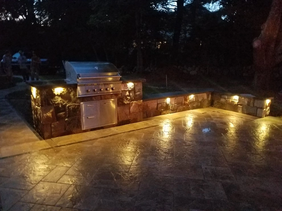 Easton patio, fire pit, outdoor kitchen by 1-877-lawn-crew - Photo 4