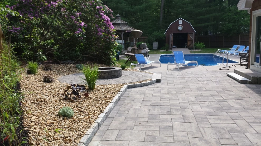 Hingham patio and landscape install project. by 1-877-lawn-crew - Photo 7