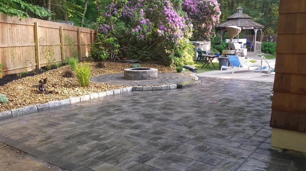 Hingham patio and landscape install project. by 1-877-lawn-crew - Photo 22