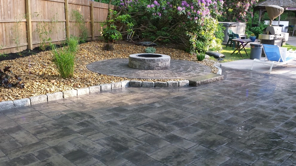 Hingham patio and landscape install project. by 1-877-lawn-crew - Photo 17