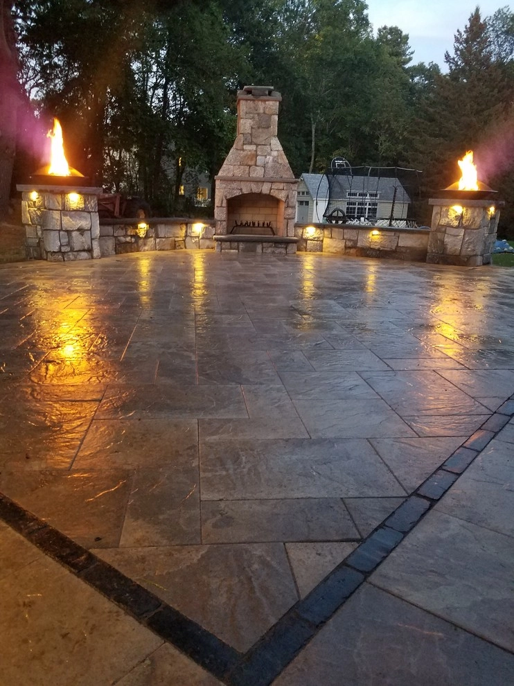 Easton patio, fire pit, outdoor kitchen by 1-877-lawn-crew - Photo 6