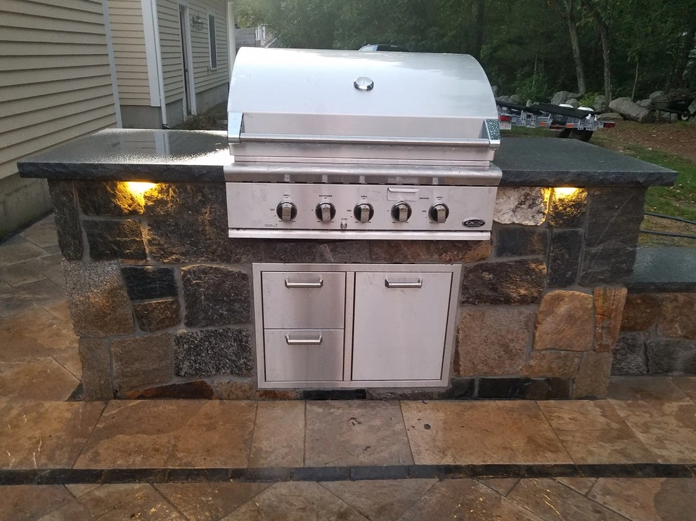 Easton patio, fire pit, outdoor kitchen by 1-877-lawn-crew - Photo 10