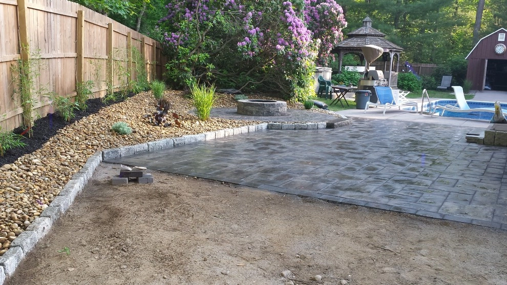Hingham patio and landscape install project. by 1-877-lawn-crew - Photo 3