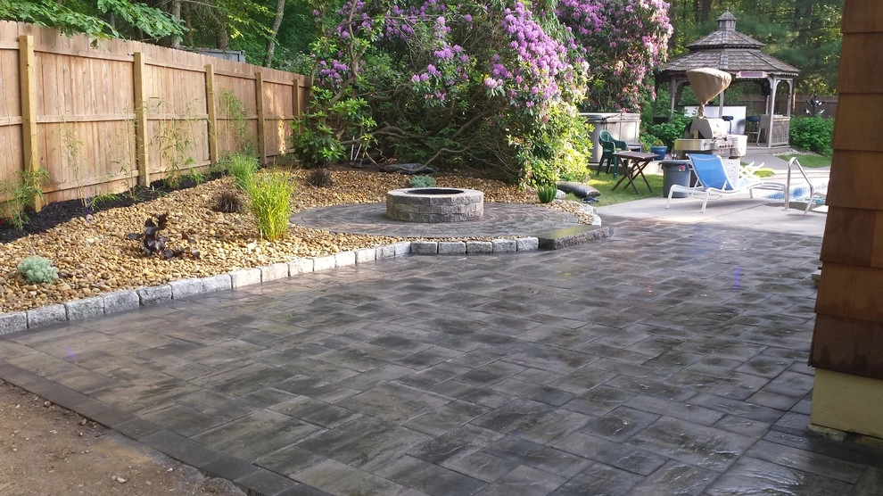 Hingham patio and landscape install project. by 1-877-lawn-crew - Photo 5