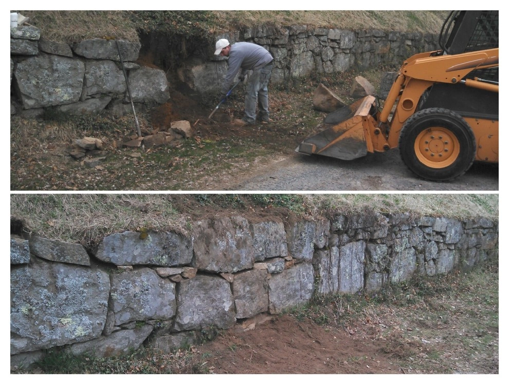 Historic Bradford House Wall Repair by 1-877-lawn-crew - Photo 8