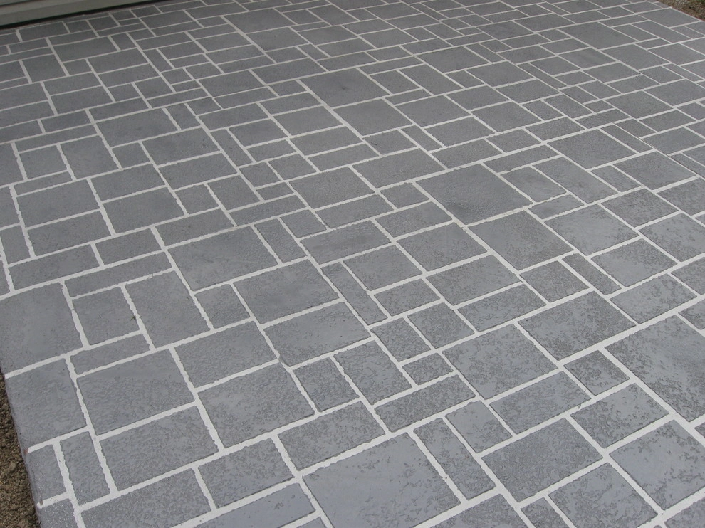 Spray texture concrete overlay in Abington by 1-877-lawn-crew - Photo 2