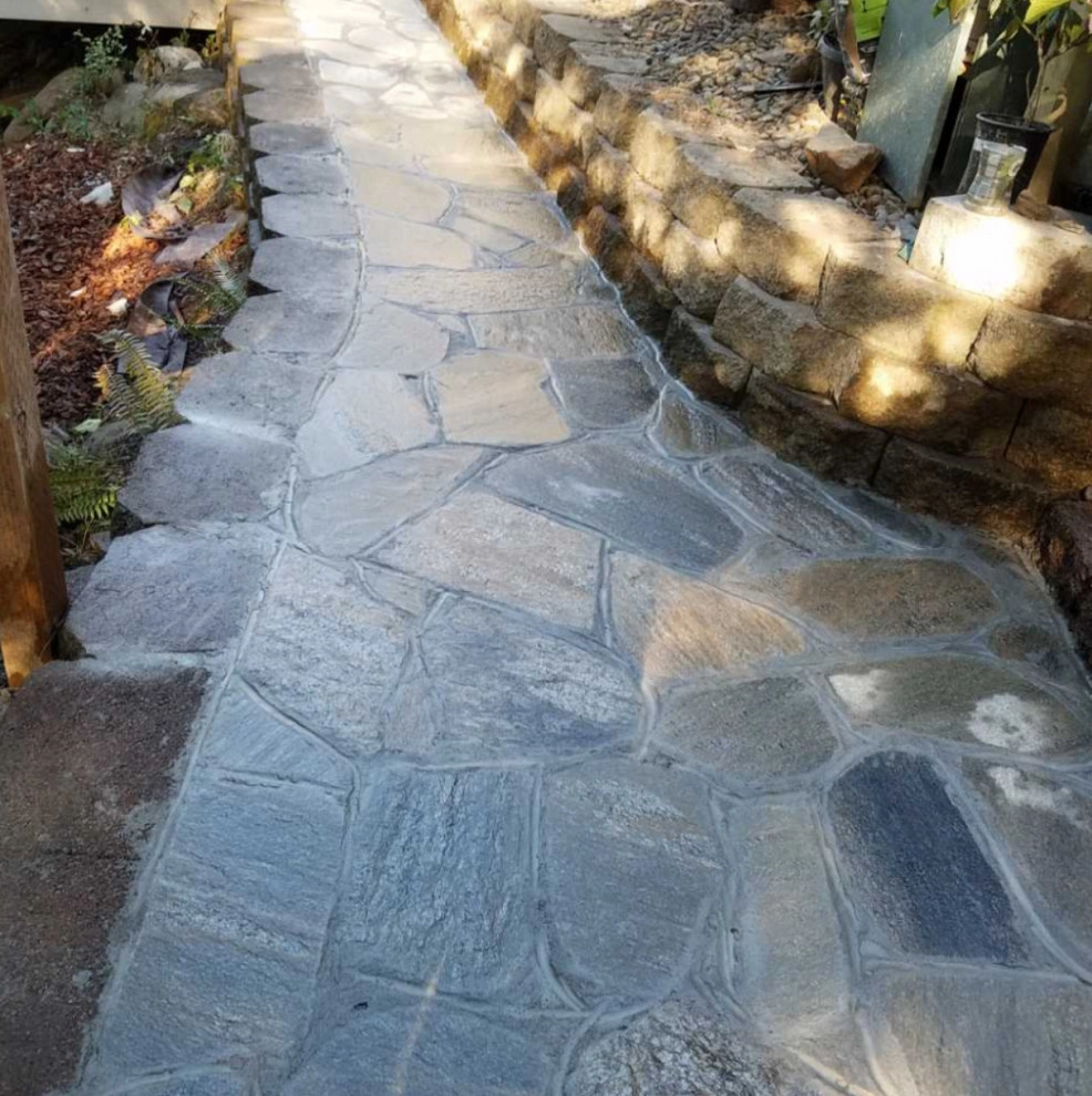 Flagstone, Pavers & Water Pond by 4 Seasons Landscaping, LLC - Photo 6