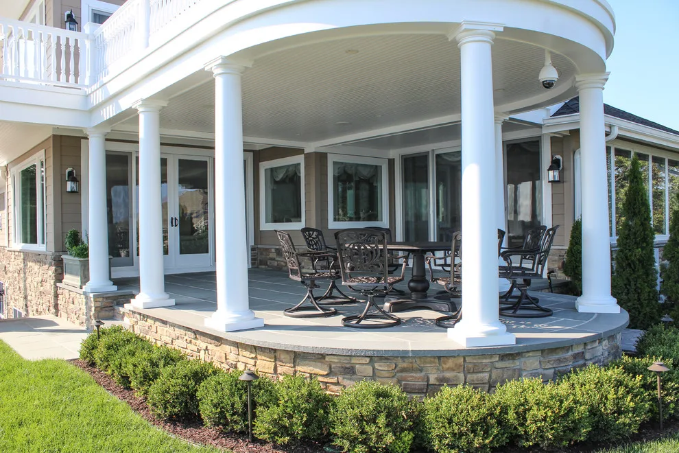 Opulent Home Facade by Baine Contracting, Inc. - Photo 12