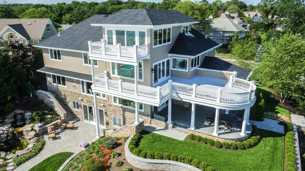 Opulent Home Facade by Baine Contracting, Inc. - Photo 14