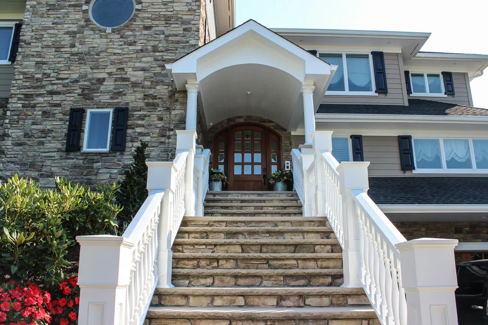 Opulent Home Facade by Baine Contracting, Inc. - Photo 26