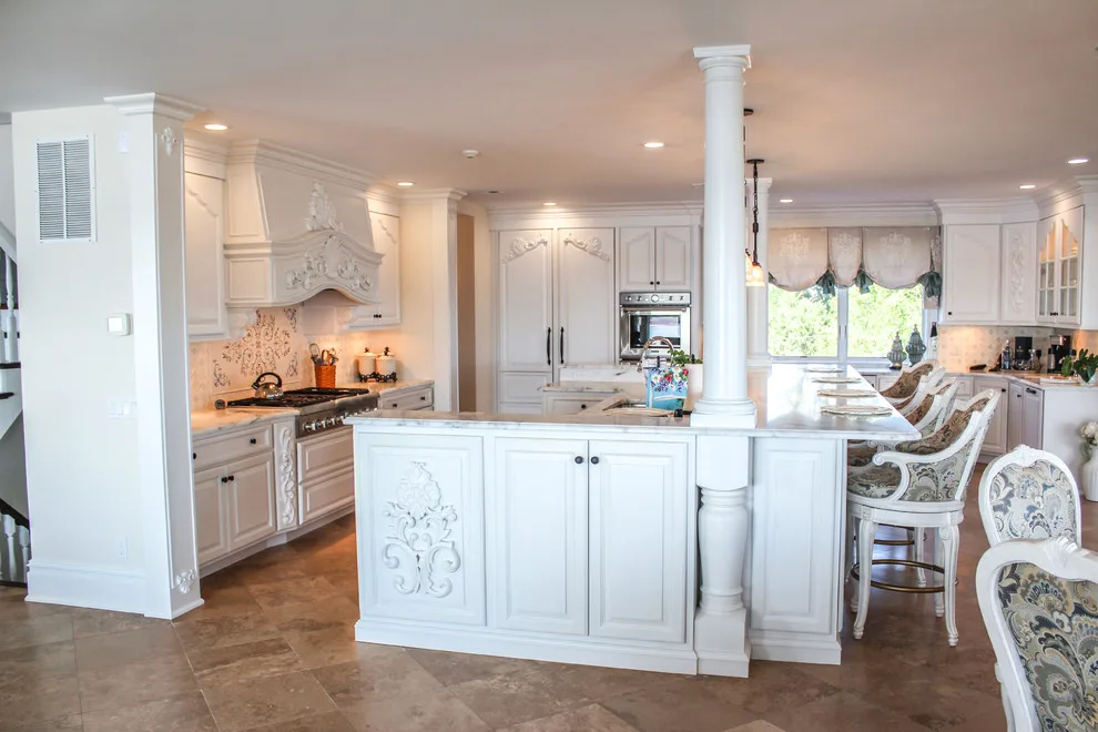 Modern French Kitchen - Opulence by the River by Baine Contracting, Inc. - Photo 10